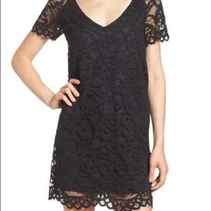 BB Dakota black lace dress Sz L